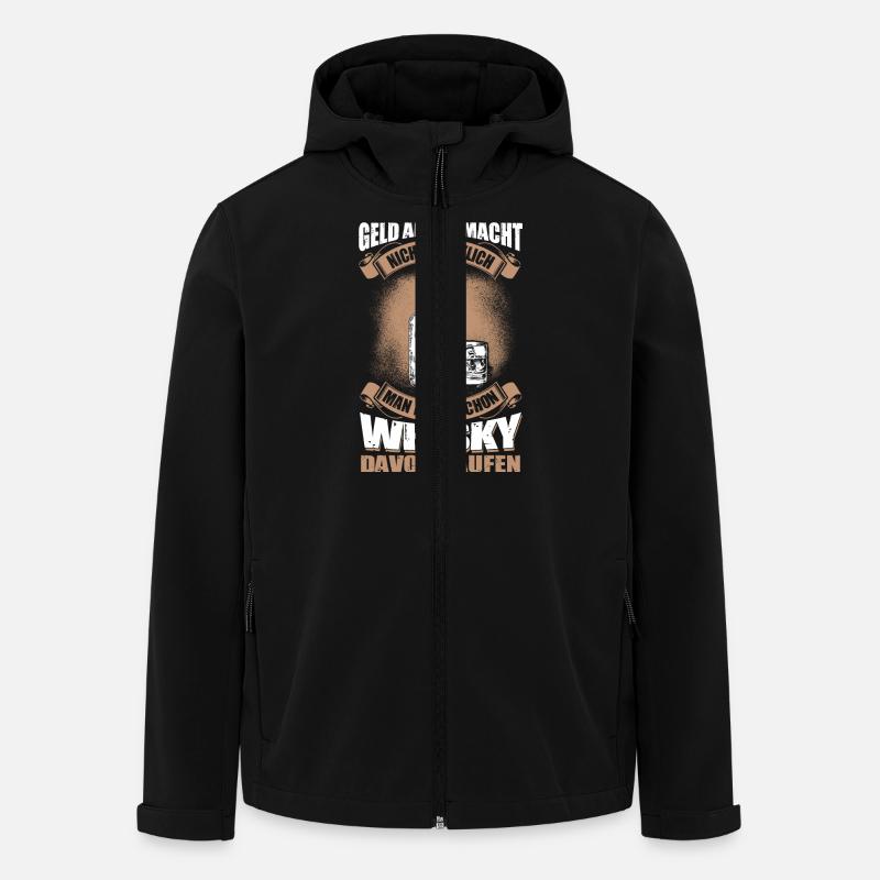 Whisky kaufen - Recycelte Männer Softshell-Jacke von Stanley/Stella - Schwarz