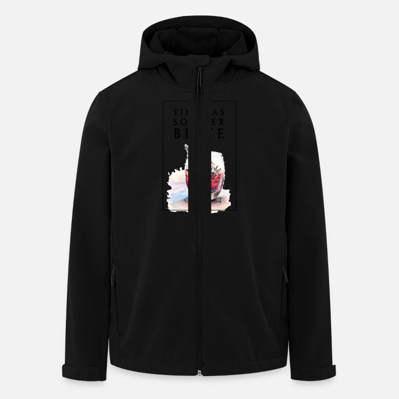 Cocktail - Recycelte Männer Softshell-Jacke von Stanley/Stella - Schwarz