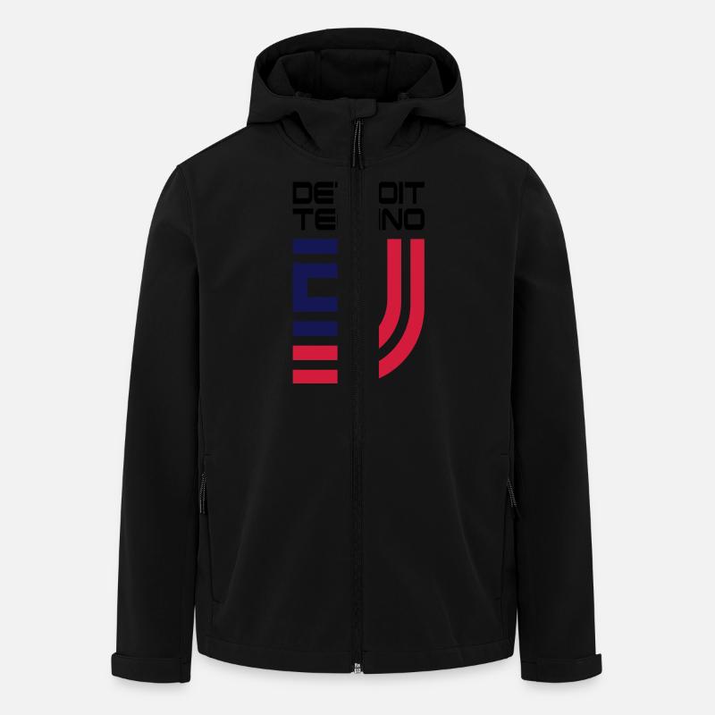 DJ__V010 - Recycelte Männer Softshell-Jacke von Stanley/Stella - Schwarz