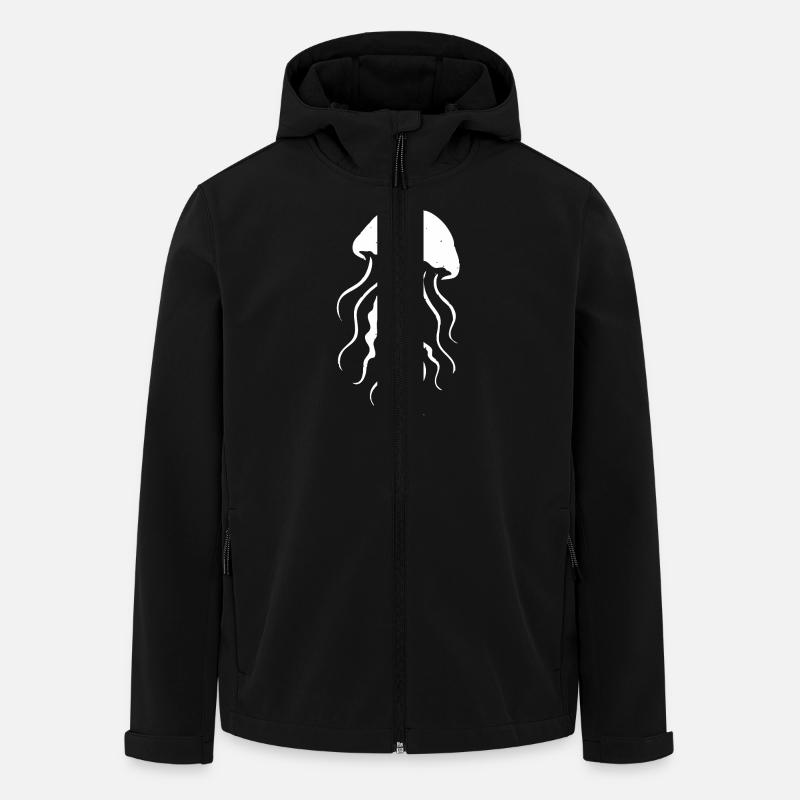 Jellyfish - Men’s Recycled Softshell Jacket by Stanley/Stella - black