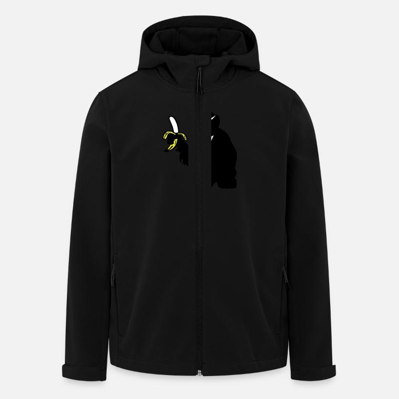 cool monkey karl - Recycelte Männer Softshell-Jacke von Stanley/Stella - Schwarz