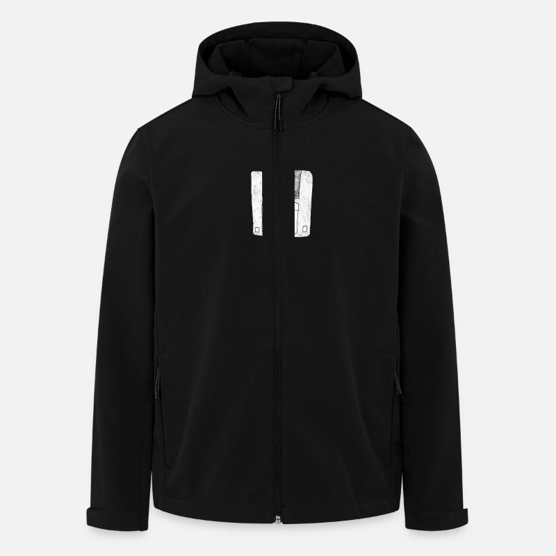 Floppy Disk MP - Recycelte Männer Softshell-Jacke von Stanley/Stella - Schwarz