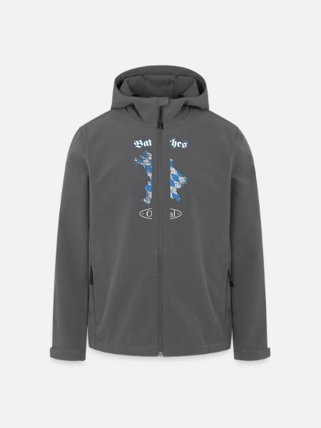 Bayern Spruch Bavaria - Recycelte Männer Softshell-Jacke von Stanley/Stella - Schwarz