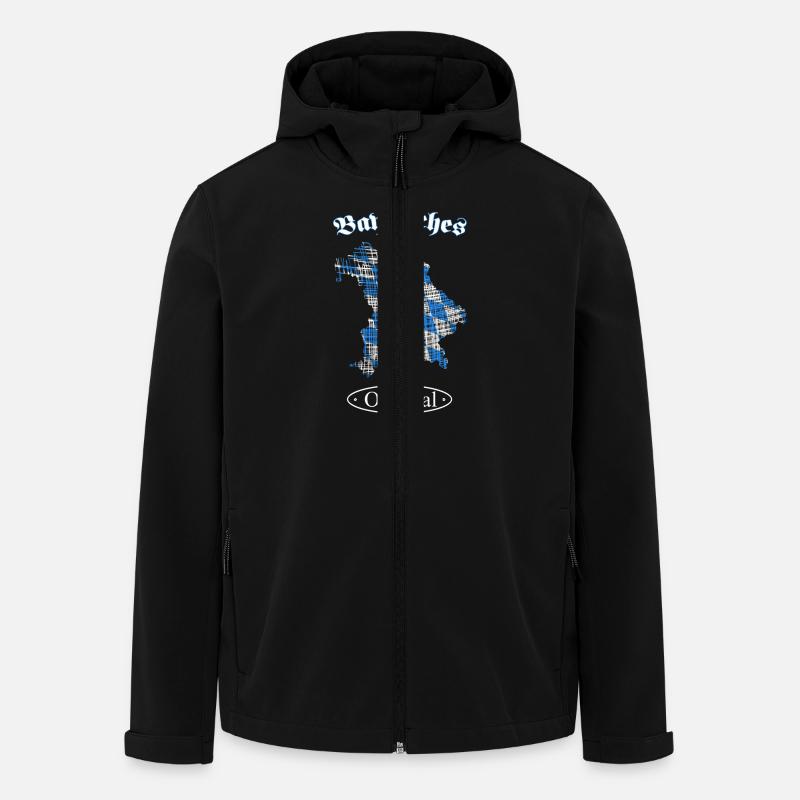 Bayern Spruch Bavaria - Recycelte Männer Softshell-Jacke von Stanley/Stella - Schwarz