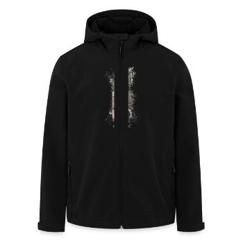 home dom magdeburg md - Recycelte Männer Softshell-Jacke von Stanley/Stella - Schwarz - Vorne - AI Model Male 185 light (185cm)
