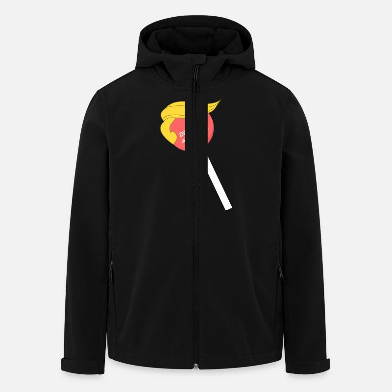 Do not be a sucker - Men’s Recycled Softshell Jacket by Stanley/Stella - black