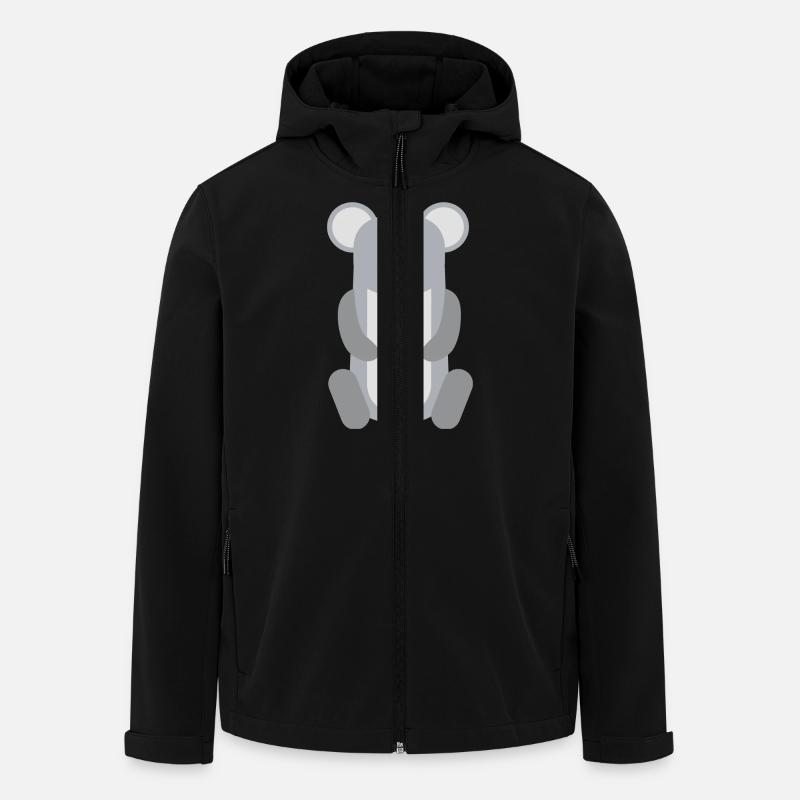 baby103 - Men’s Recycled Softshell Jacket by Stanley/Stella - black