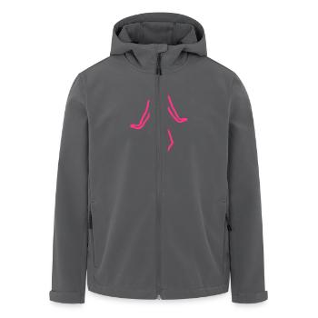 fitness13 bodybuilding woman track dessi - Men’s Recycled Softshell Jacket by Stanley/Stella - black - Front - AI Model Male 185 light (185cm)