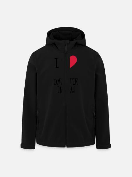 Schwiegervater Schwiegermutter Tochter Sohn - Recycelte Männer Softshell-Jacke von Stanley/Stella - Schwarz