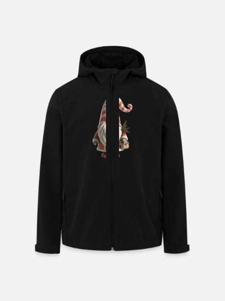 Weihnachtswichtel 1 - Recycelte Männer Softshell-Jacke von Stanley/Stella - Schwarz