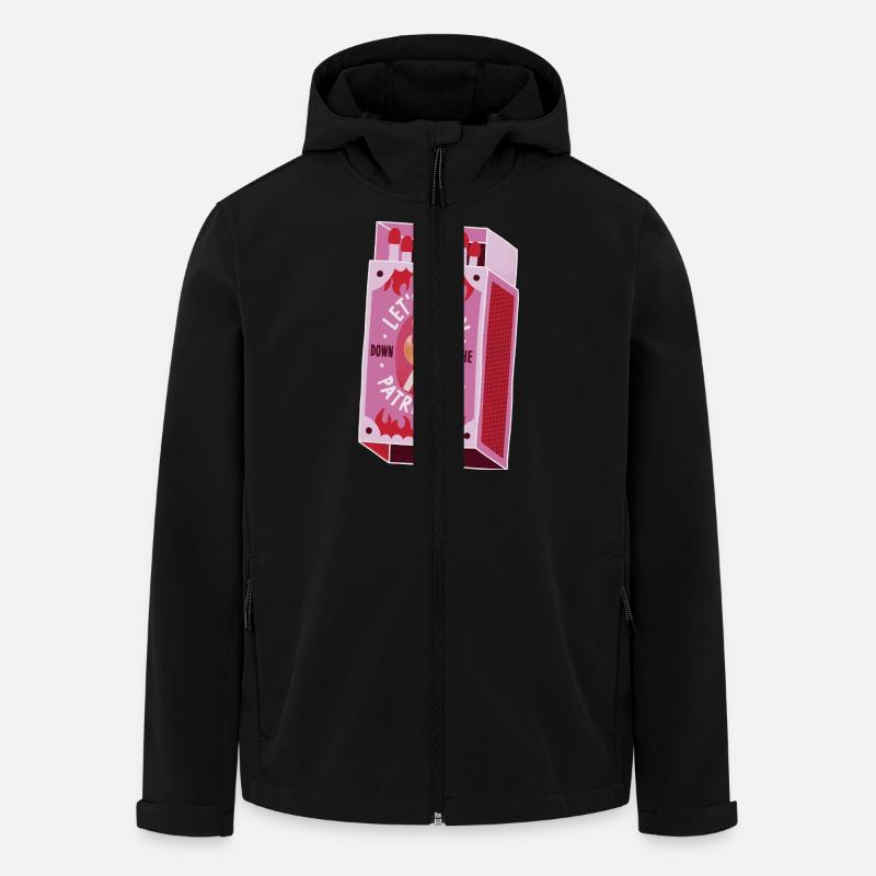 Let's burn down the patriarchy - Recycelte Männer Softshell-Jacke von Stanley/Stella - Schwarz