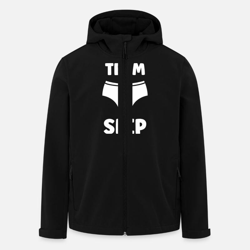 Slip - Veste softshell homme en polyester recyclé Stanley/Stella - noir