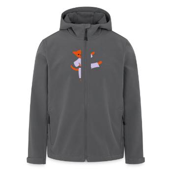 taekwondo cat - Veste softshell homme en polyester recyclé Stanley/Stella - noir - Devant - AI Model Male 185 light (185cm)