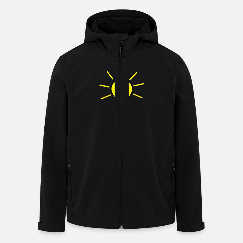 Glühbirne - Veste softshell homme en polyester recyclé Stanley/Stella - noir