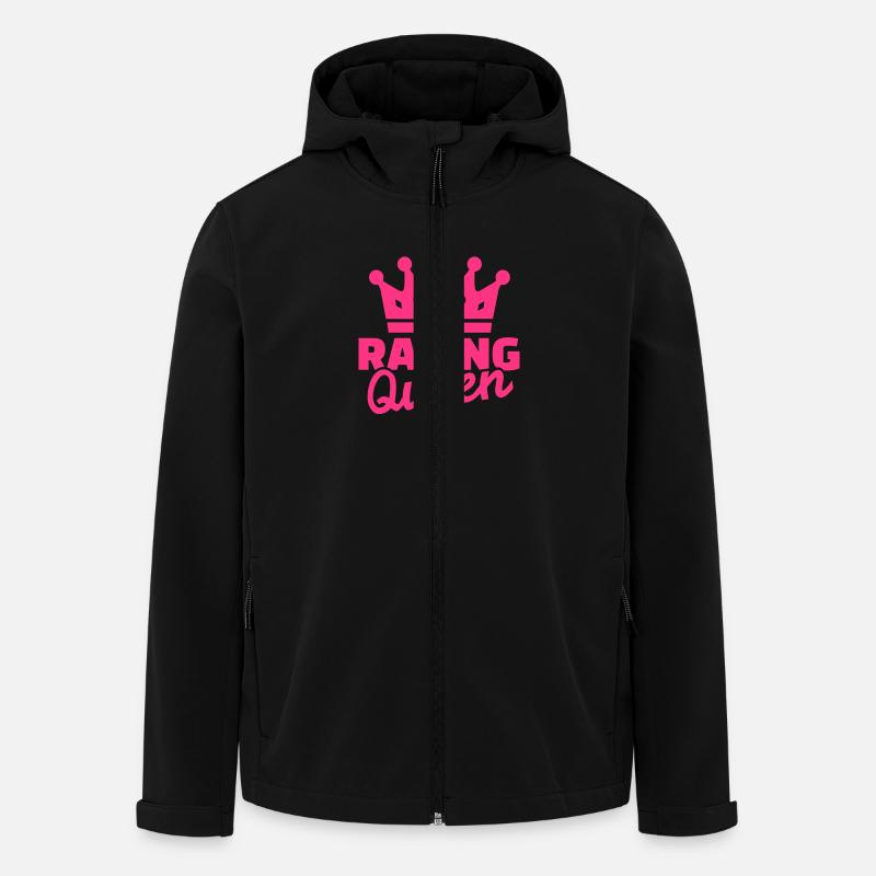 Autorennen - Recycelte Männer Softshell-Jacke von Stanley/Stella - Schwarz