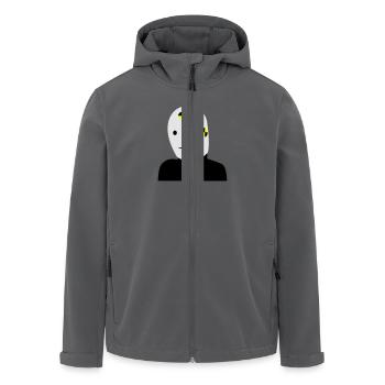 Dummy - Recycelte Männer Softshell-Jacke von Stanley/Stella - Schwarz - Vorne - AI Model Male 185 light (185cm)