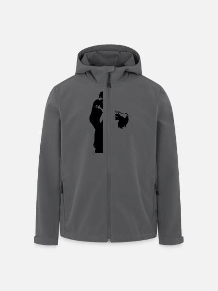 tänzer - Recycelte Männer Softshell-Jacke von Stanley/Stella - Schwarz