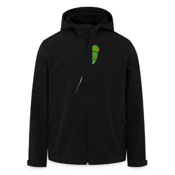 parrot35 - Veste softshell homme en polyester recyclé Stanley/Stella - noir - Devant - AI Model Male 185 light (185cm)