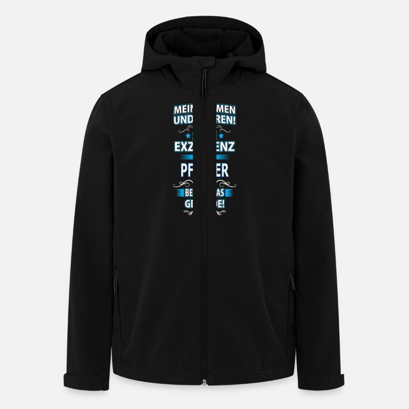 PFLEGER - Recycelte Männer Softshell-Jacke von Stanley/Stella - Schwarz