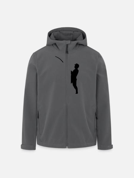 Angeln - Men’s Recycled Softshell Jacket by Stanley/Stella - black