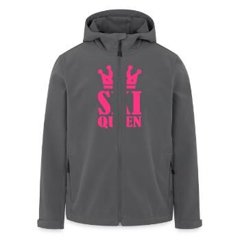 Ski Queen - Recycelte Männer Softshell-Jacke von Stanley/Stella - Schwarz - Vorne - AI Model Male 185 light (185cm)