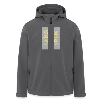 You're my favorite Reason - Recycelte Männer Softshell-Jacke von Stanley/Stella - Schwarz - Vorne - AI Model Male 185 light (185cm)