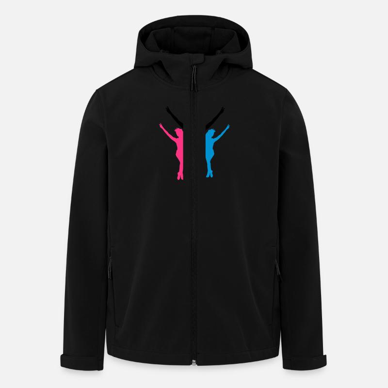 Femmes filles 3 Läuferinen - Veste softshell homme en polyester recyclé Stanley/Stella - noir