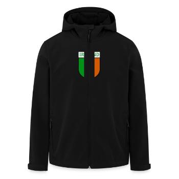 ireland hemblem - Recycelte Männer Softshell-Jacke von Stanley/Stella - Schwarz - Vorne - AI Model Male 185 light (185cm)