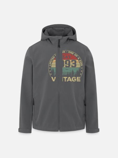 mai 1993 - may 1993 - Veste softshell homme en polyester recyclé Stanley/Stella - noir
