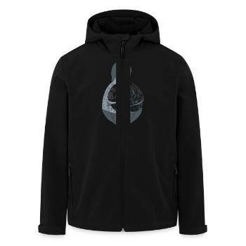 Tattoo Guy - Veste softshell homme en polyester recyclé Stanley/Stella - noir - Devant - AI Model Male 185 light (185cm)