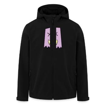 Ice Cream Monster - Recycelte Männer Softshell-Jacke von Stanley/Stella - Schwarz - Vorne - AI Model Male 185 light (185cm)