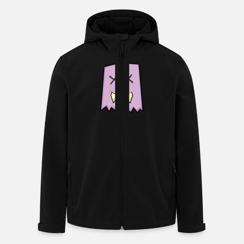Ice Cream Monster - Recycelte Männer Softshell-Jacke von Stanley/Stella - Schwarz