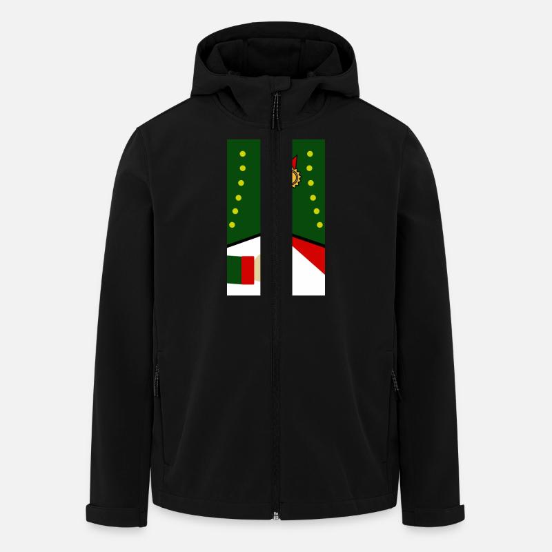 Napoleon's jacket - Men’s Recycled Softshell Jacket by Stanley/Stella - black