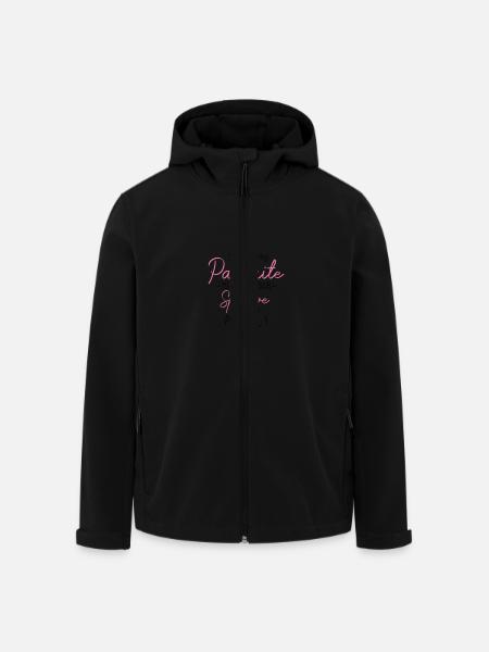 La sportive - Veste softshell homme en polyester recyclé Stanley/Stella - noir