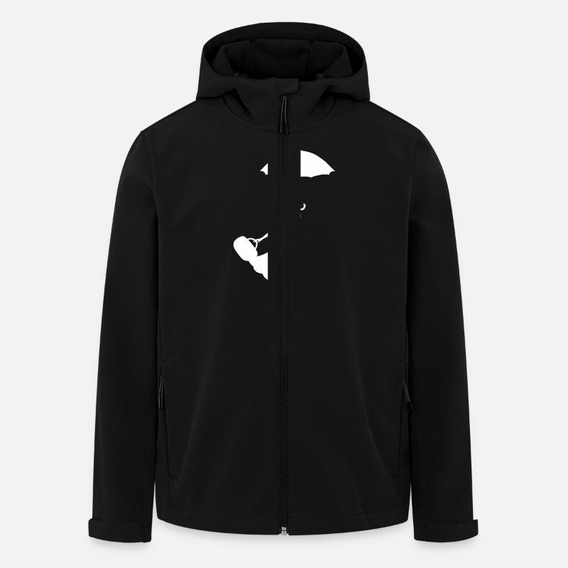 frau regenschirm - Recycelte Männer Softshell-Jacke von Stanley/Stella - Schwarz