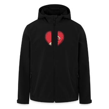Pole Dance Pole Tänzerin Stangentanz - Recycelte Männer Softshell-Jacke von Stanley/Stella - Schwarz - Vorne - AI Model Male 185 light (185cm)
