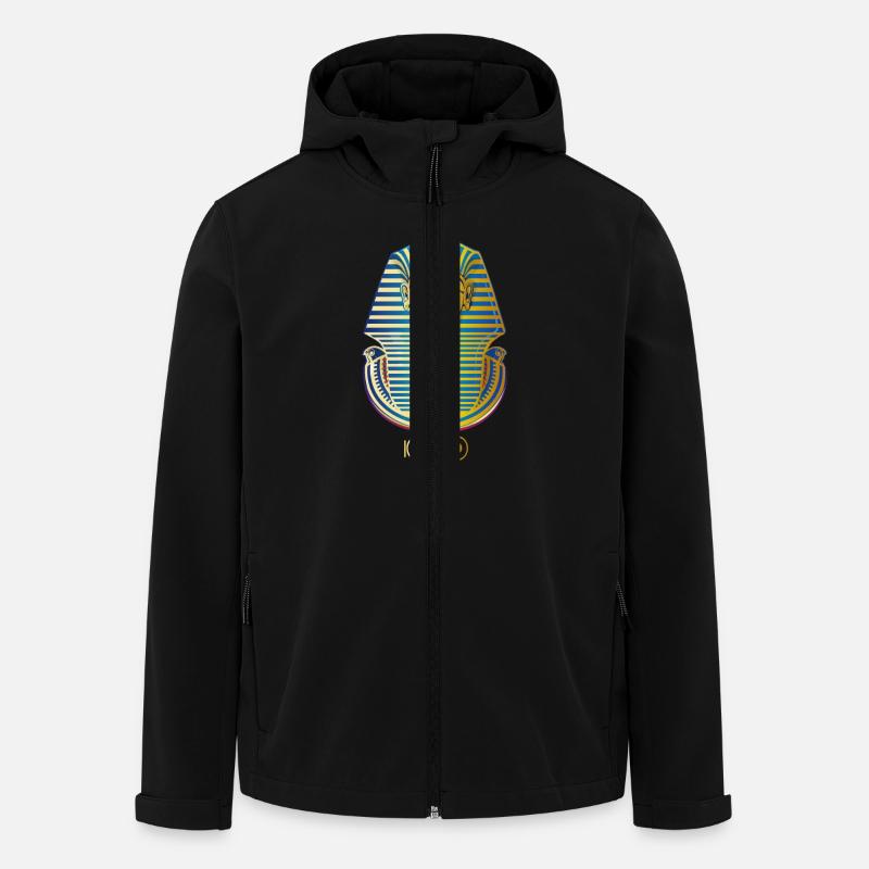 TUTANCHAMUN I Tutankhamen - Recycelte Männer Softshell-Jacke von Stanley/Stella - Schwarz