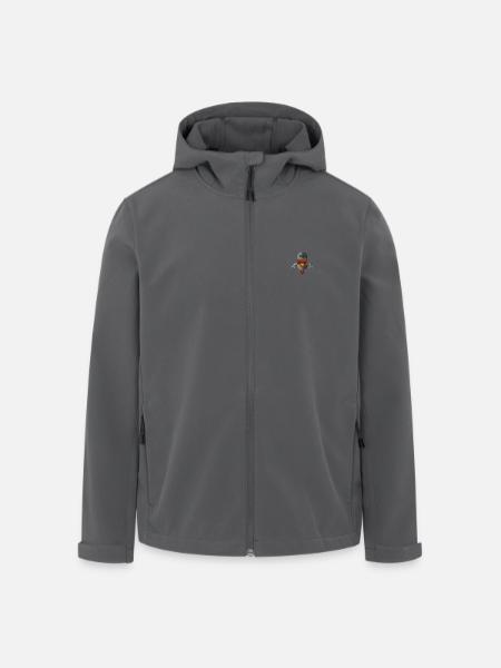 Flying robot - Men’s Recycled Softshell Jacket by Stanley/Stella - black