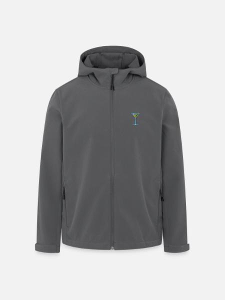 Cocktail - Veste softshell homme en polyester recyclé Stanley/Stella - noir
