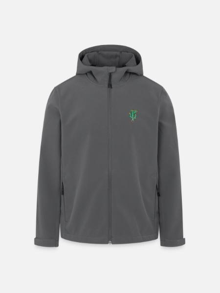 Cactus 1 - Men’s Recycled Softshell Jacket by Stanley/Stella - black