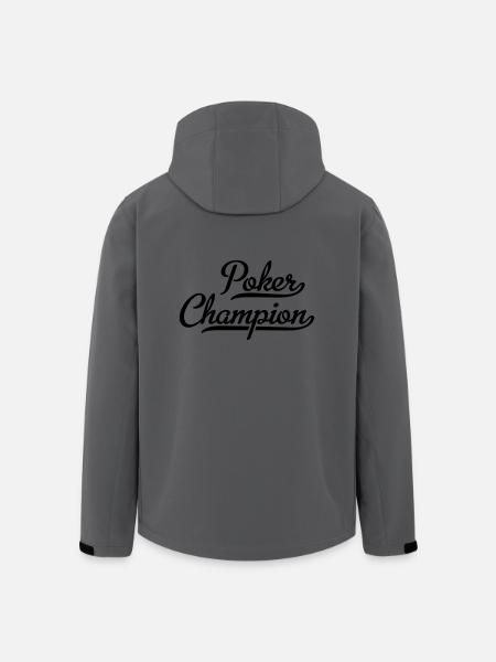 Poker Champion - Men’s Recycled Softshell Jacket by Stanley/Stella - anthracite