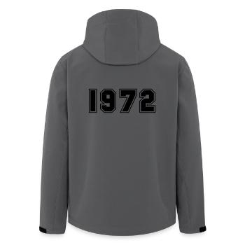 1972 - Veste softshell homme en polyester recyclé Stanley/Stella - charbon - Dos - AI Model Male 185 light (185cm)