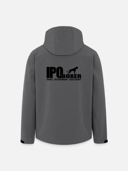 IPO BOXER - Recycelte Männer Softshell-Jacke von Stanley/Stella - Anthrazit