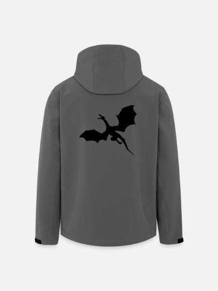 Flying dragon - Men’s Recycled Softshell Jacket by Stanley/Stella - anthracite