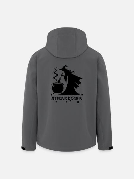 witch cooking pot cook - Men’s Recycled Softshell Jacket by Stanley/Stella - anthracite