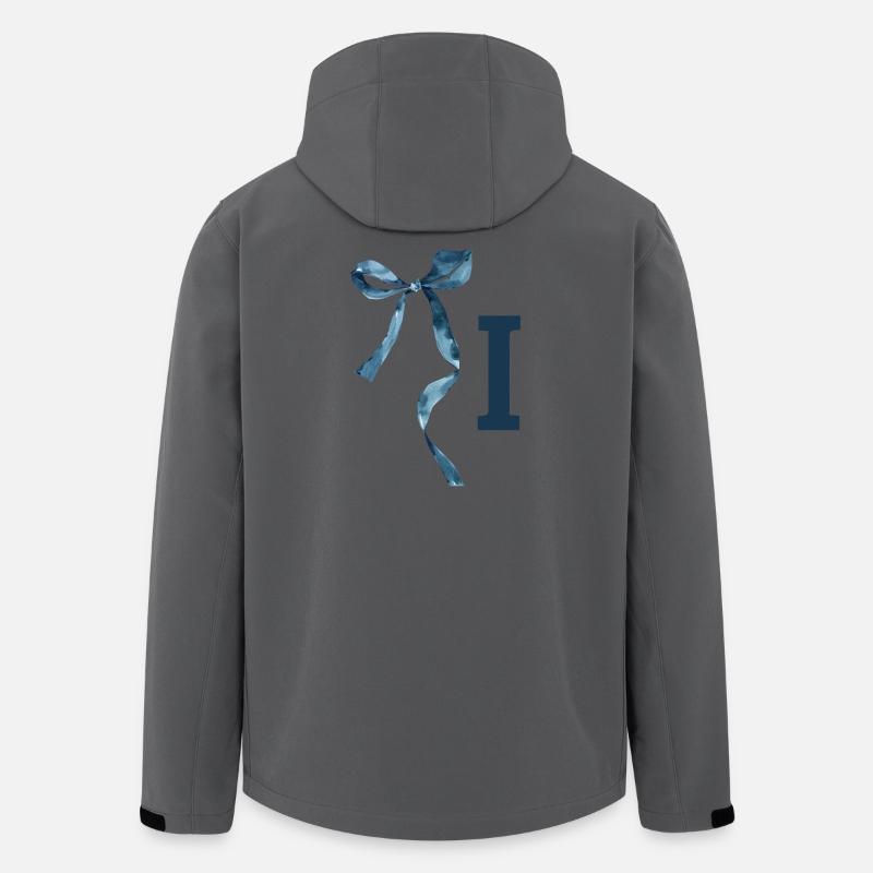 Monogramm i Geschenkidee - Recycelte Männer Softshell-Jacke von Stanley/Stella - Anthrazit