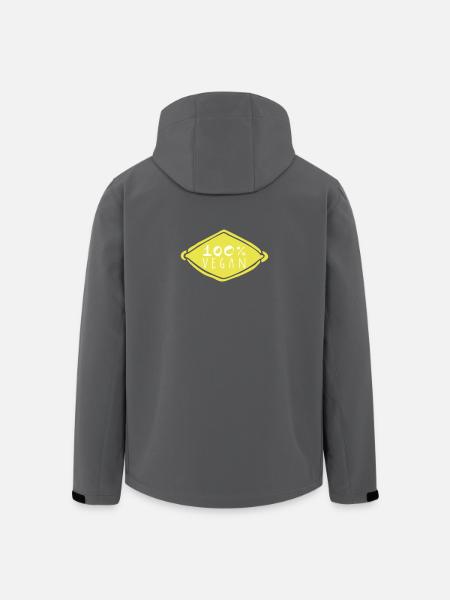 100 Prozent Vegan - Recycelte Männer Softshell-Jacke von Stanley/Stella - Anthrazit