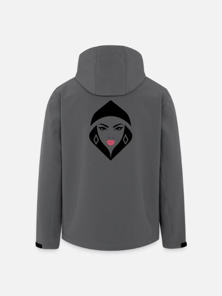 Cobra Queen – powerful, feminine, and commanding - Men’s Recycled Softshell Jacket by Stanley/Stella - anthracite