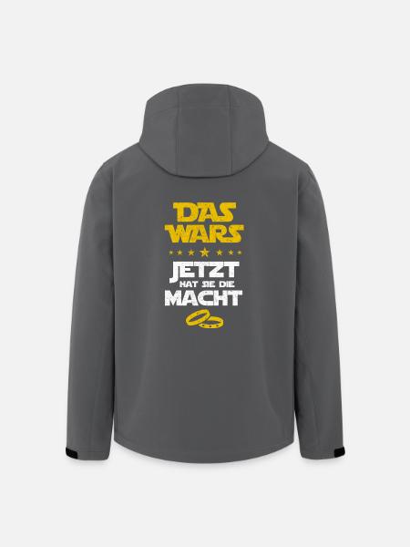 Junggesellenabschied! JGA! Bräutigam! - Recycelte Männer Softshell-Jacke von Stanley/Stella - Anthrazit
