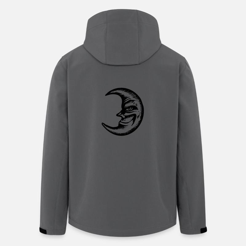Mond - Recycelte Männer Softshell-Jacke von Stanley/Stella - Anthrazit